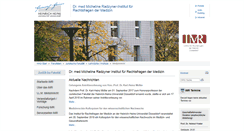 Desktop Screenshot of imr.duslaw.de